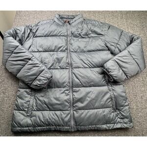 Columbia Jacket Mens 2XL Gray Thermal Coil Insulated Puffer